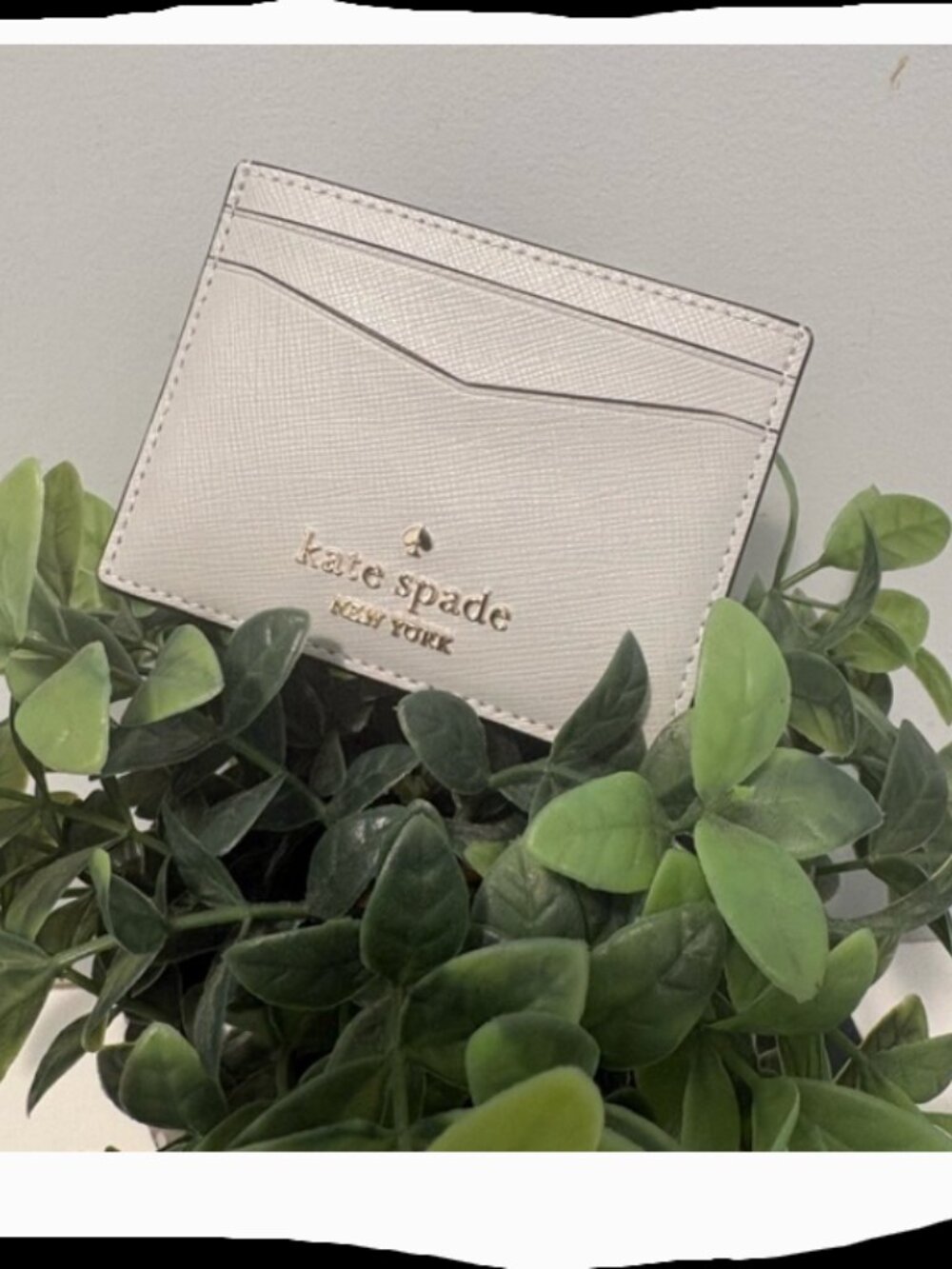 Kate Spade Leather Card Holder  NWOT